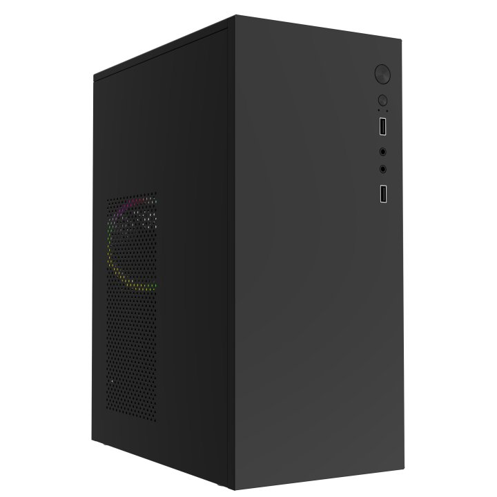 Caja Microatx Approx Appc-205 1x3.5” 1x2.5” 1xusb2.0 1xusb3.0 Grafica Max. 260 Mm Color Negro