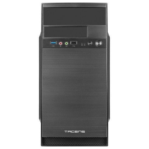 Caja Microatx Tacens Anima Ac4 Usb3.0 Usb2.0 Full Black Ssd Sin Fuente De Alimentacion