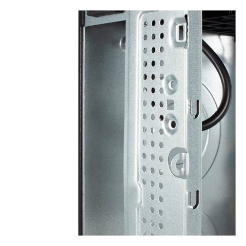 Caja Microatx Slim Unyka Matx 2010se Frontal Micro Perforado Conector Usb Type C Con Fuente Sfx 450w Apta Para Reparaciones