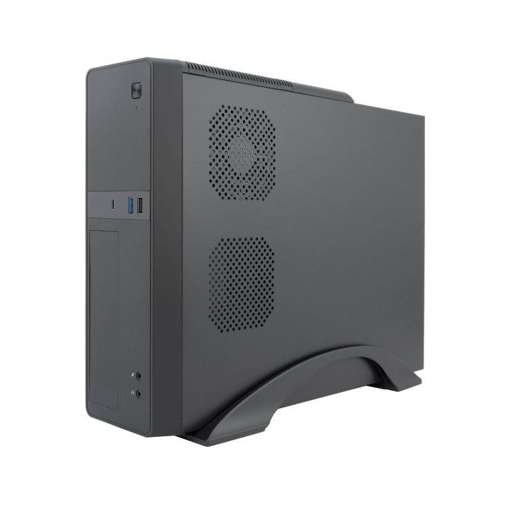 Caja Microatx Coolbox T310 Slim Negra Con Fuente