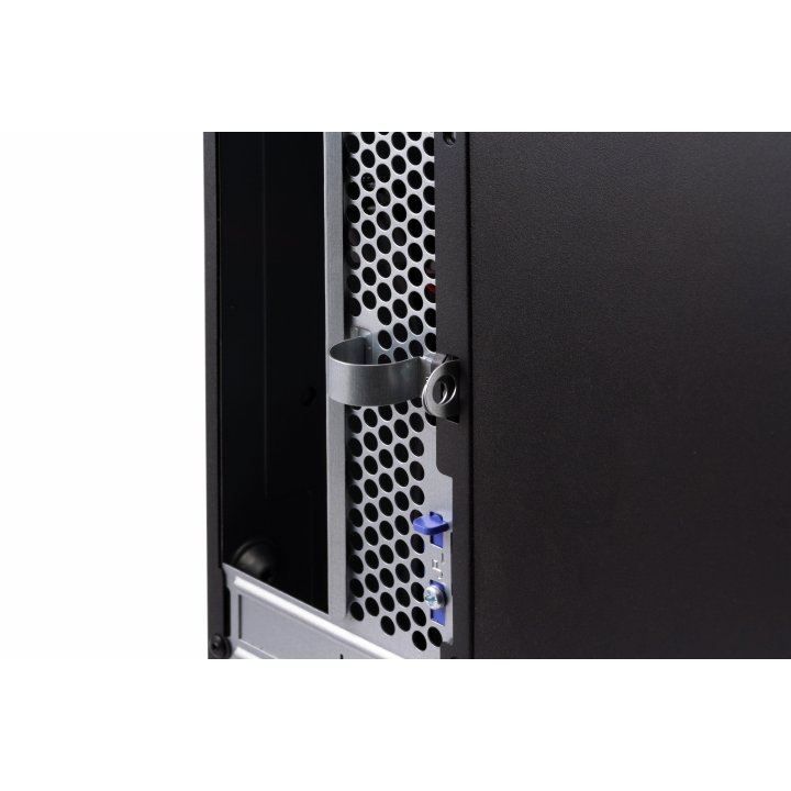 Caja Microatx Slim Coolbox T360 Black Integra Fuente Tfx 80plus Bronze Posicion Vertical Y Horizontal