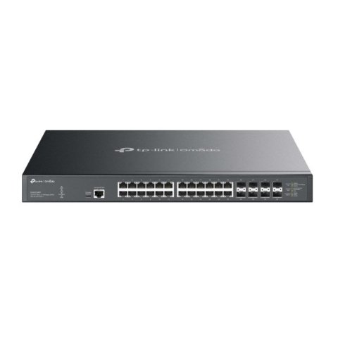 Switch Gestionable L2+ Tp-link Sx3832mpp 24x10gbps Poe++ 8xsfp10gb 770w App Omada Metalico Enrackable