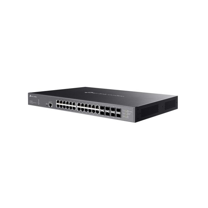 Switch Gestionable L2+ Tp-link Sx3832mpp 24x10gbps Poe++ 8xsfp10gb 770w App Omada Metalico Enrackable
