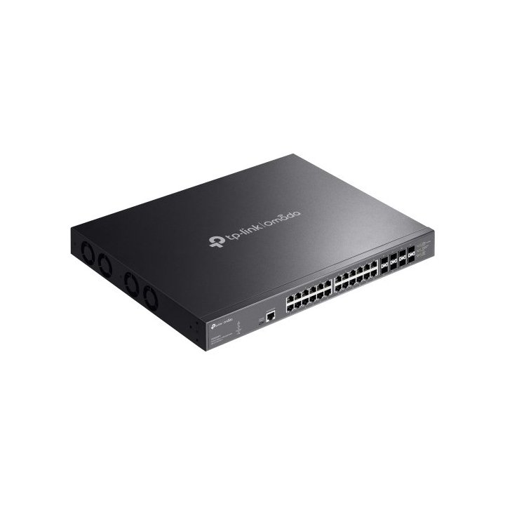 Switch Gestionable L2+ Tp-link Sx3832mpp 24x10gbps Poe++ 8xsfp10gb 770w App Omada Metalico Enrackable