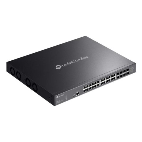 Switch Gestionable L2+ Tp-link Sx3832mpp 24x10gbps Poe++ 8xsfp10gb 770w App Omada Metalico Enrackable