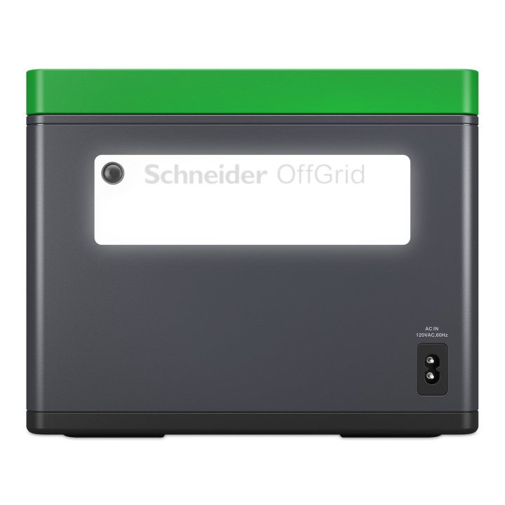 Estacion De Energia Portatil Apc Pps730-gr Offgrid 730 738wh 995w Entrada Cc 2xac Usb Carga Inalambrica Lcd