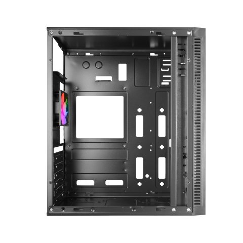 Caja Atx Semitorre Gaming Mars Gaming Mcblaze Cristal Templado Gpu 300mm 1x3.5 3x2.5 Negro