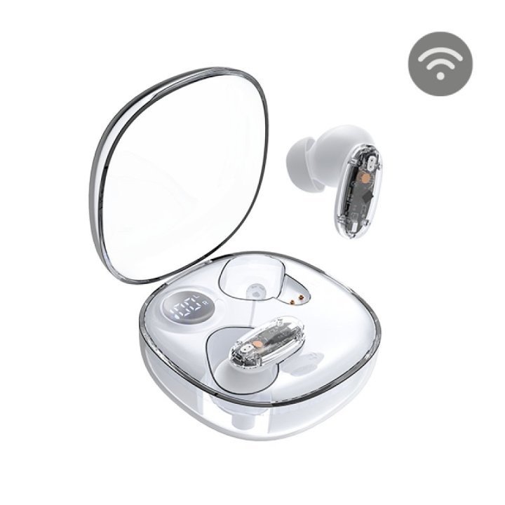Auricular Intrauditivo Bluetooth Mars Gaming Mhib2  Bt5.1 Tws Estuche 24h Bat. Blanco
