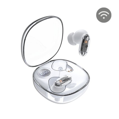 Auricular Intrauditivo Bluetooth Mars Gaming Mhib2  Bt5.1 Tws Estuche 24h Bat. Blanco