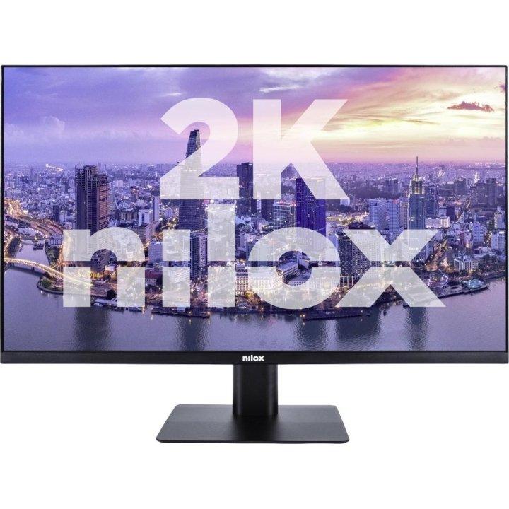 Monitor 27" Dp Hdmi Nilox Nxmm272k112 Ips Wqhd 2k 2560x1440 100hz 1ms 250cd/m² Altavoces 2x2w Vesa 100x100