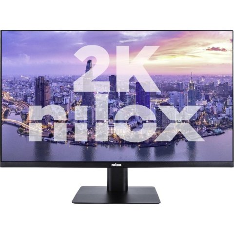 Monitor 27" Dp Hdmi Nilox Nxmm272k112 Ips Wqhd 2k 2560x1440 100hz 1ms 250cd/m² Altavoces 2x2w Vesa 100x100