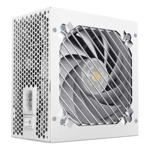Fuente De Alimentacion Mars Gaming 1000w Modular Atx 3.1 80+ Gold 140mm Silent Blanco