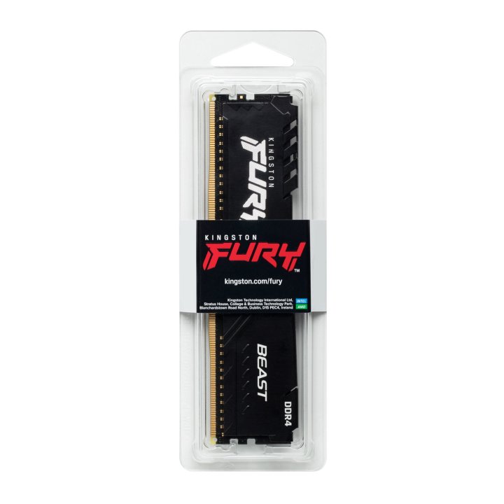 Ddr4 8gb 3200mhz Kingston Kf432c16bb 8 Fury Beast Cl16