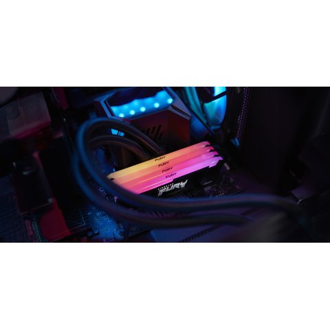 Ddr4 8gb 3200mhz Kingston Kf432c16bb2a 8 Fury Beast Rgb Cl16