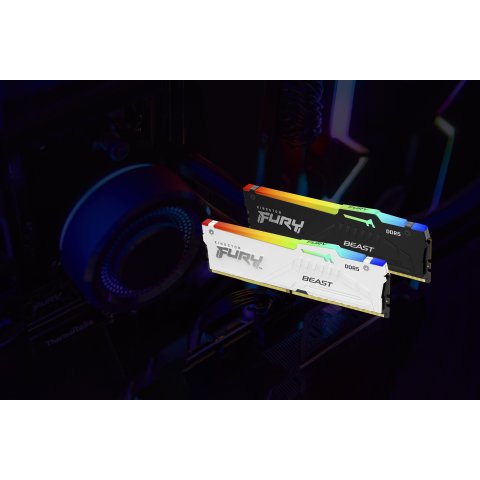 Ddr5 32gb 5600mhz Kingston Fury Beast Rgb Kf556c40bba-32