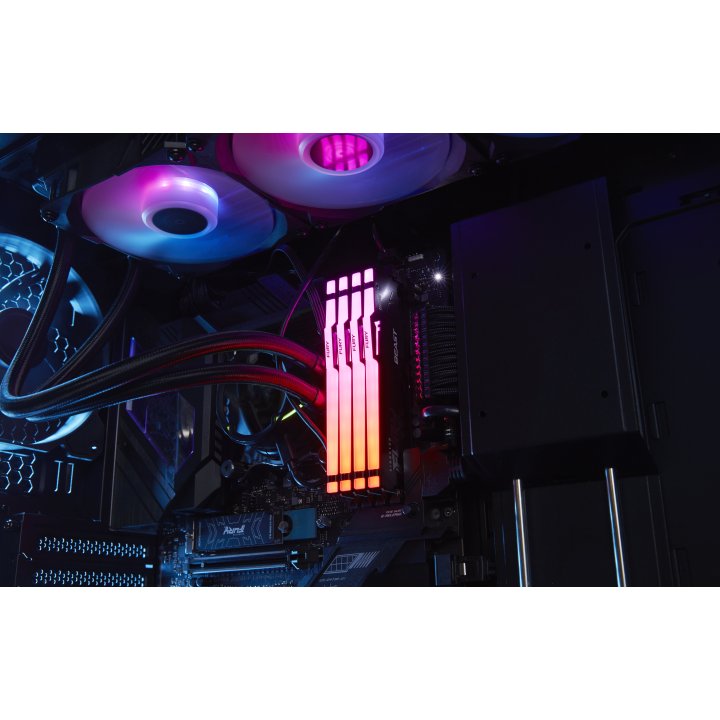 Ddr5 32gb 5600mhz Kingston Fury Beast Rgb Kf556c40bba-32