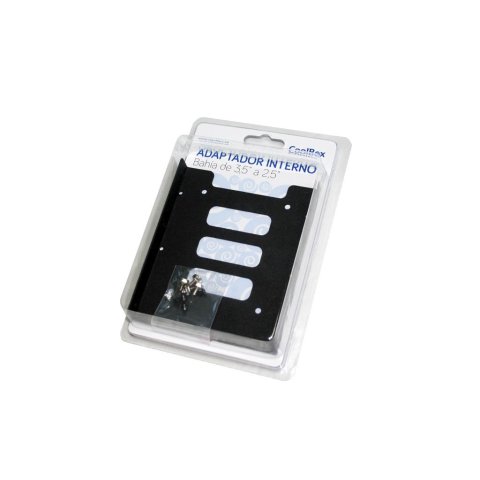 Adaptador Para Bahia Coolbox Coo-ab3525m De 3.5 A 2.5 Soporta 1 Disco De 2.5