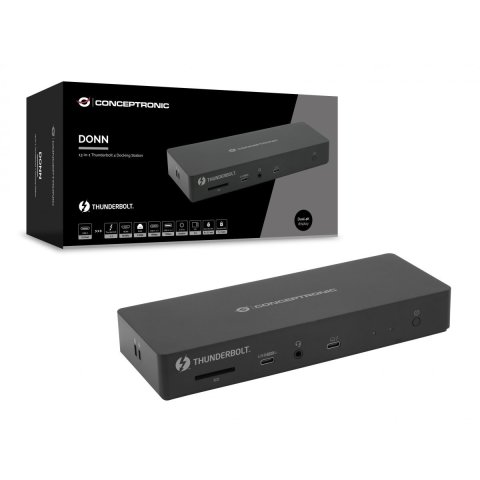 Docking Usb-c 13-in-1 Conceptronic 1xhdm...