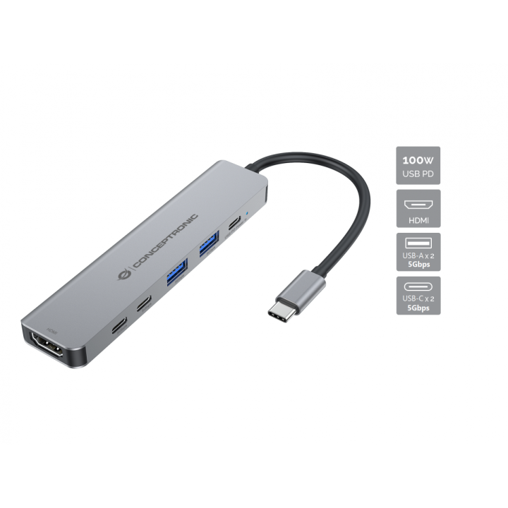 Docking Usb-c Conceptronic Donn33g 1xhdmi...