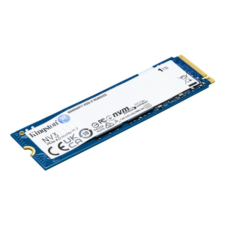Disco M.2 Nvme 1tb Kingston Snv3s 1000g Pcie 4.0 X4 Read 6000mbps Write 4000mbps