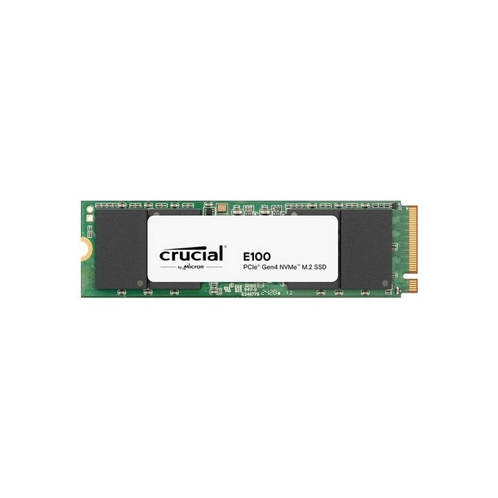 Disco M.2 Nvme 480gb Crucial E100 Ct480e100ssd8  Pcie 4.0 X4 Read 4500mbps Write 2500mbps