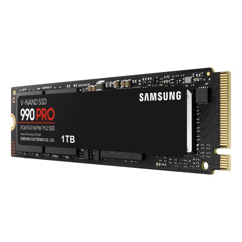 Disco M.2 Nvme 1tb Samsung 990pro Mz-v9p1t0bw  Pcie 4.0 Read 7450mbps Write 6900mbps