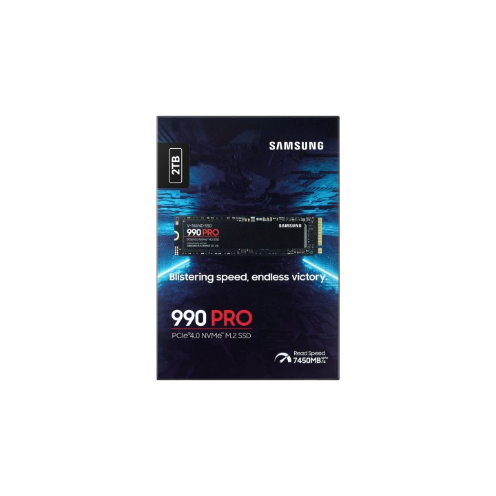 Disco M.2 Nvme 2tb Samsung 990pro Mz-v9p2t0bw  Pcie 4.0 Read 7450mbps Write 6900mbps
 