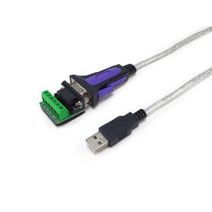 Cable Usb 2.0 A Serie R422 485 Equip 1.5m Inc. Bloque Terminales Db9 Windows 7 8 10 11 Linux Mac Os