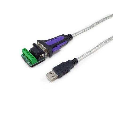 Cable Usb 2.0 A Serie R422 485 Equip 1.5m Inc. Bloque Terminales Db9 Windows 7 8 10 11 Linux Mac Os