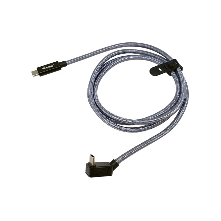 Cable Usb-c Macho Usb-c  Acodado Macho Usb 3.2 240w 4k 20gbps 2m 