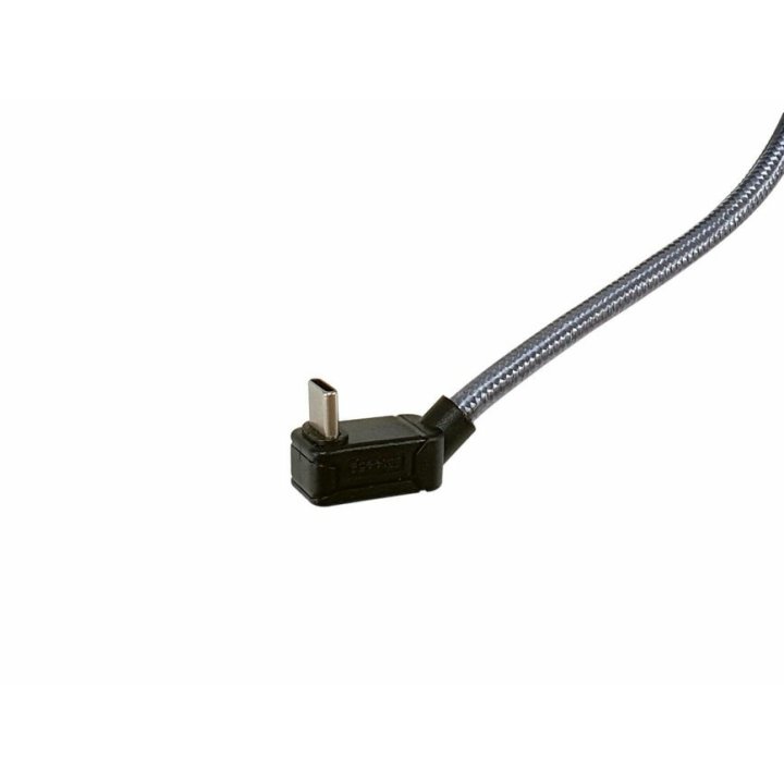 Cable Usb-c Macho Usb-c  Acodado Macho Usb 3.2 240w 4k 20gbps 2m 