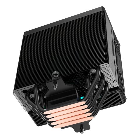 Ventilador Con Disipador De Cpu Mars Gaming Mcpux5 Argb Black Pwm Si 120mm Tdp 280w 