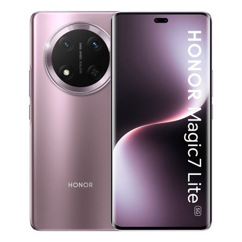 Smartphone Honor Magic7 Lite Purpura 6.78" 120hz 8gb 256gb 108mp 16mp 6600mah Snapdragon 6 Dual Sim
