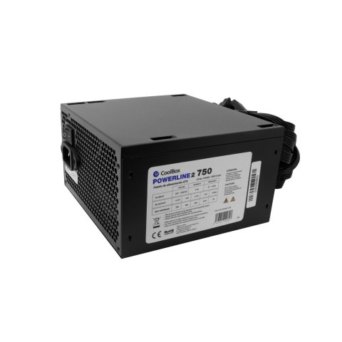 Fuente De Alimentacion Coolbox 750w Coo-fapw2-750 Powerline2 Negra