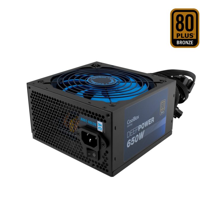 Fuente De Alimentacion Deep Gaming 650w Deeppower Con Certificacion 80plus Bronze