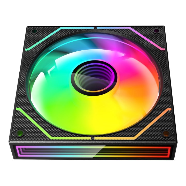 Kit 3xventilador Interno Argb Mars Gaming Mf3dprokit Negro 120mm Argb Argb Hub Rf Remote