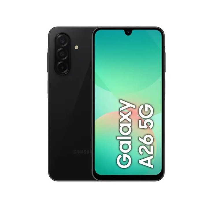 Smartphone Samsung Galaxy A26 6.7" 120hz 6gb 128gb 5g 50mp 8mp 5000mah Black