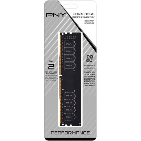 Ddr4 16gb 3200mhz Pny Cl 22 1x16 1.2v...