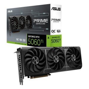 Vga Asus Geforce Rtx 5060ti Prime Oc 16gb Gddr7 3xdp 1xhdmi Cuda 4608 128bit Triple Fan