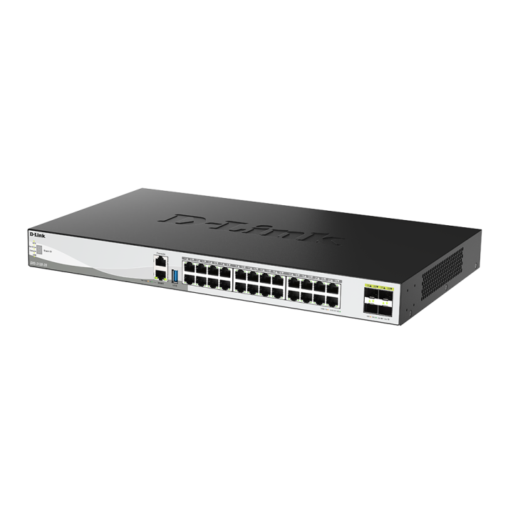 Switch Gestionable L3 D-link Stackable...