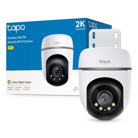 Camara Exterior Ip Wifi Tp-link Tapo Tc41 Ip66 2k Qhd 4mp V.nocturna Color Audio Bidireccional