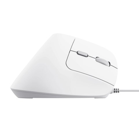 Mouse Trust Ergo Bayo Ii 25144 Dpi Ajustable 800-2400ppp 6 Botones Cable 150cm Blanco