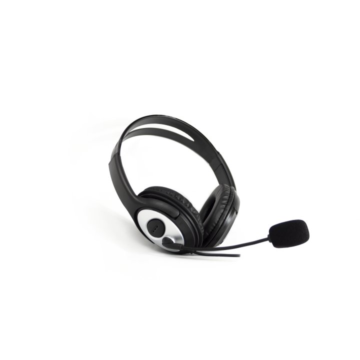 Headset Coolbox Coolchat 35 Conexion Por Jack 3.5mm Cable 2m Microfono Flxible Ajustable Con Silenciador