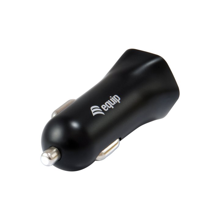 Cargador De Coche Equip 5v 2xusb  12 24v 12w