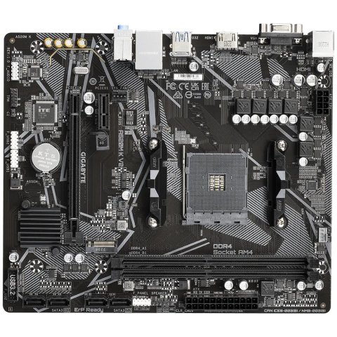 Pb Gigabyte A520m K V2 M-atx Skt Am5 2xddr4 3200mhz Hdmi Vga Lan M.2