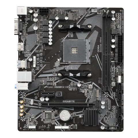 Pb Gigabyte A520m K V2 M-atx Skt Am5 2xddr4 3200mhz Hdmi Vga Lan M.2