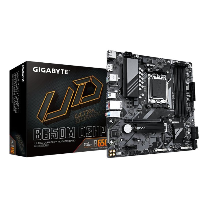 Pb Gigabyte B650m D3hp M-atx Skt Am5 4xddr5 5600mhz Hdmi Displayport Lan M.2