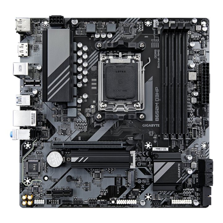 Pb Gigabyte B650m D3hp M-atx Skt Am5 4xddr5 5600mhz Hdmi Displayport Lan M.2