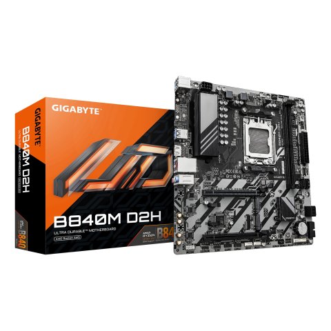 Pb Gigabyte B840m D2h M-atx Skt Am5 2xddr5 5600mhz Hdmi Lan M.2