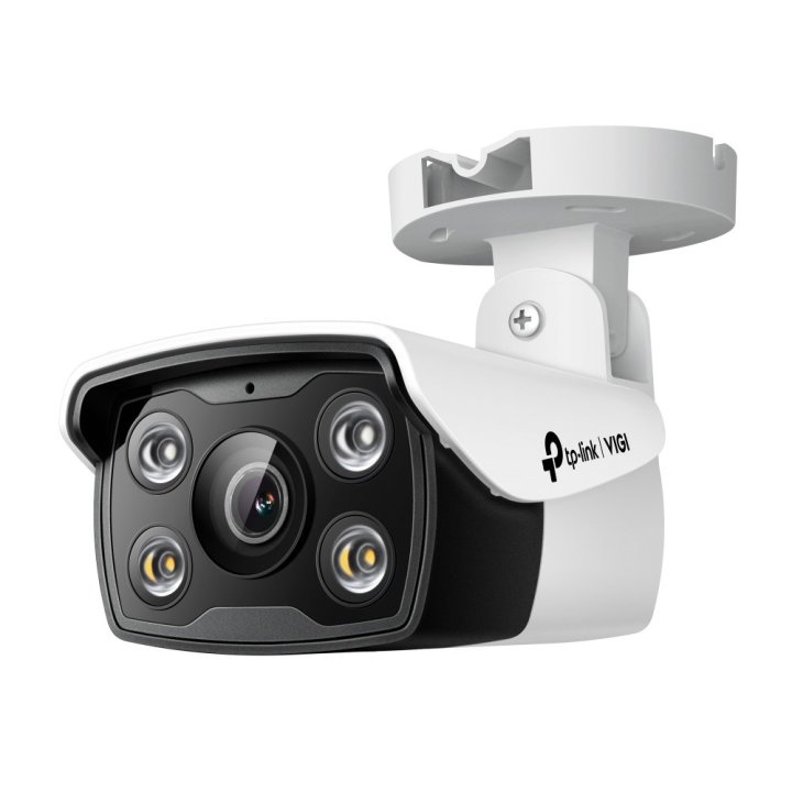 Camara Exterior Ip Tp-link Vigi C340(4mm) Ip67 4mp H265+ Vision Nocturna Poe  12v